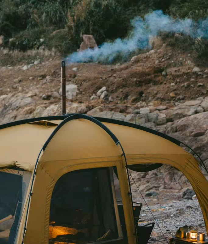 Палатка Naturehike Dune 10.9 3-местная , хаки