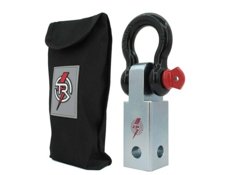 Переходник буксировочный в квадрат с шаклом (4.75т.) TR хром