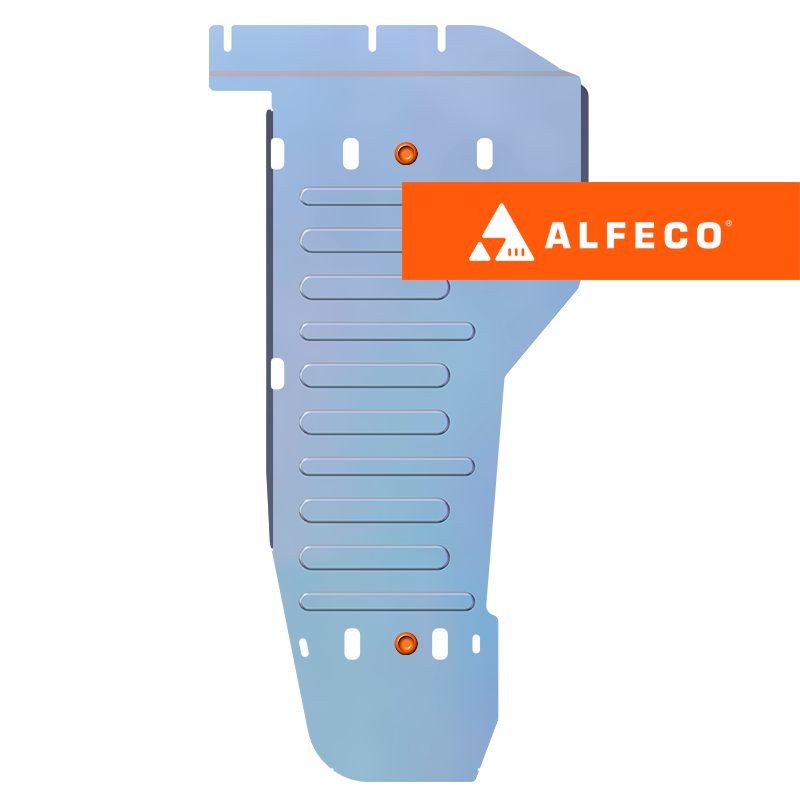 Защита топливного бака для автомобиля MMC L200 шестого поколения (2023 - ) алюминий 4 мм