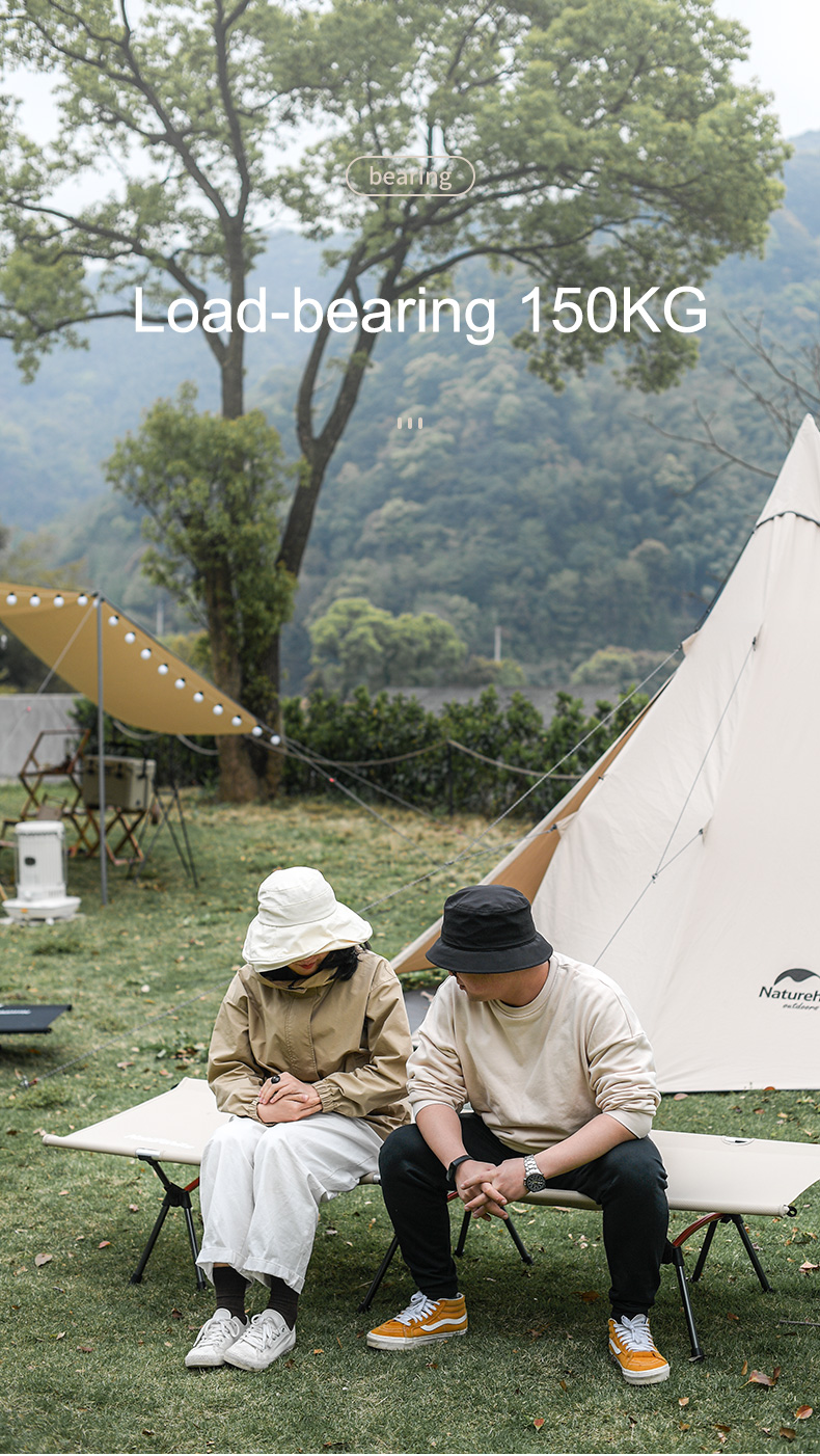 Раскладушка Naturehike XJC06 190х65х38 см, до 150 кг, хаки