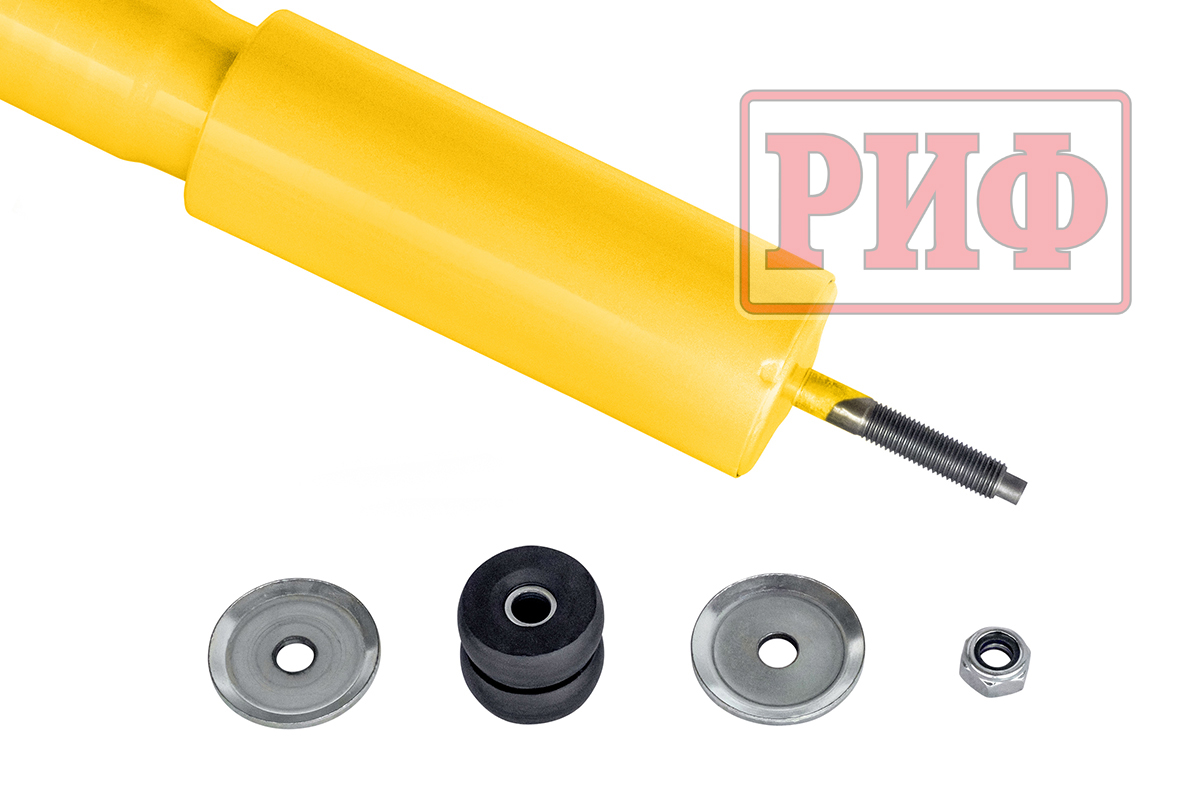Амортизатор РИФ усиленный передний масляный Нива 21214М штатный, 21213/4 штатный и лифт 50 мм