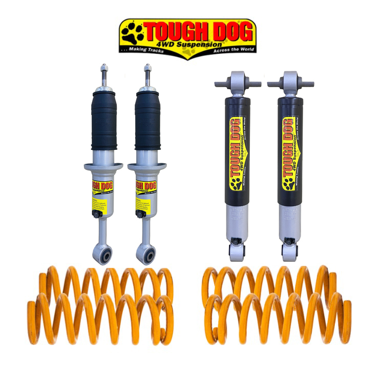 Лифт-комплект усиленной подвески Tough Dog (серия BM) для TANK 300 (перед: бампер/ бампер с лебедкой, зад: 150-300 кг) лифт 50 мм.