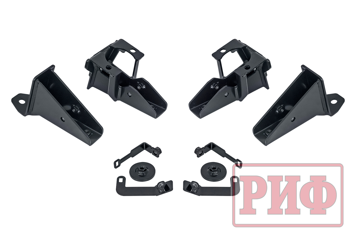 Пороги РИФ силовые Jeep Wrangler JK 2006-2018 (2 дв.)