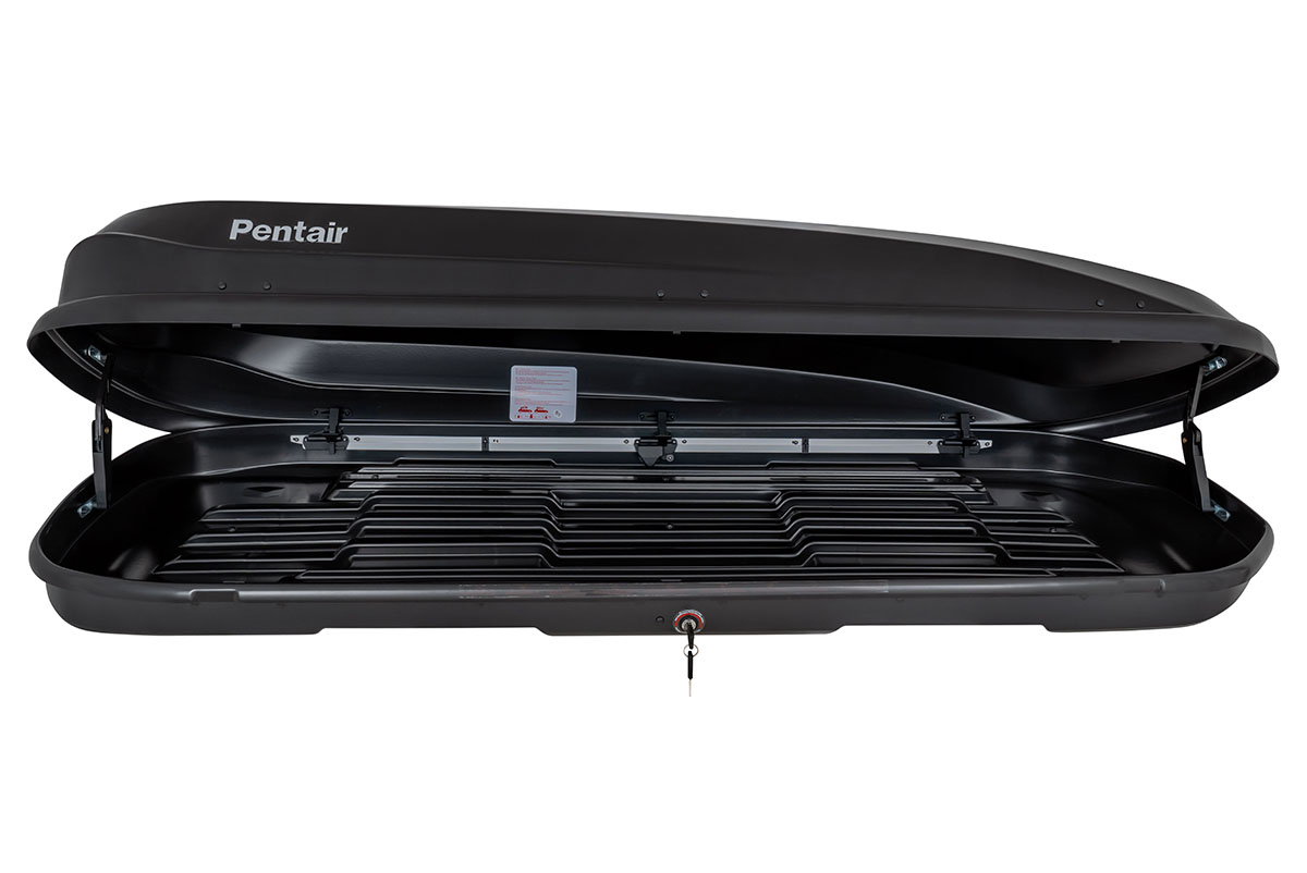 Бокс автомобильный на крышу Pentair RESORT 510L черный глянец, двусторонний