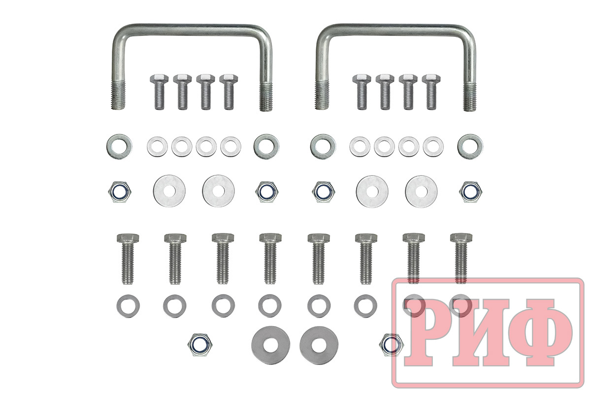 Пороги РИФ силовые Mitsubishi Pajero Sport III 2015+