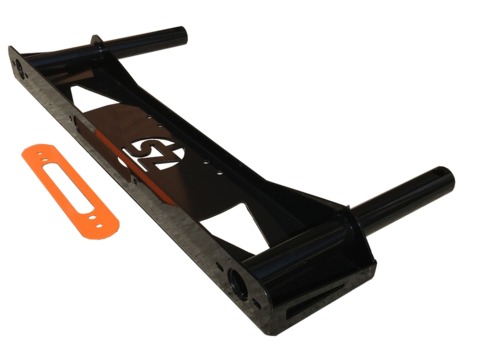 Подрамник (площадка) лебёдки Нива 4х4 Вольф-стелс ZST-C-2 универсальный на трубах