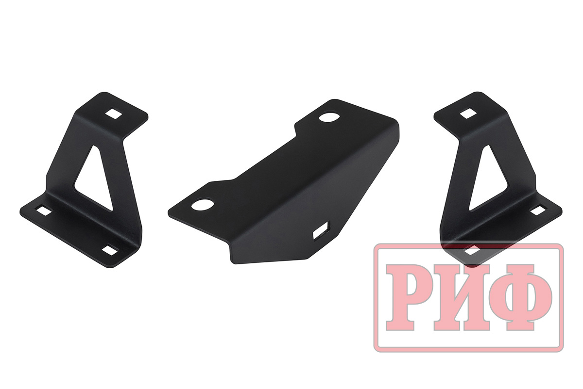 Бампер РИФ силовой передний для ГАЗ Соболь NN 4x4 под штатные фары, стандарт