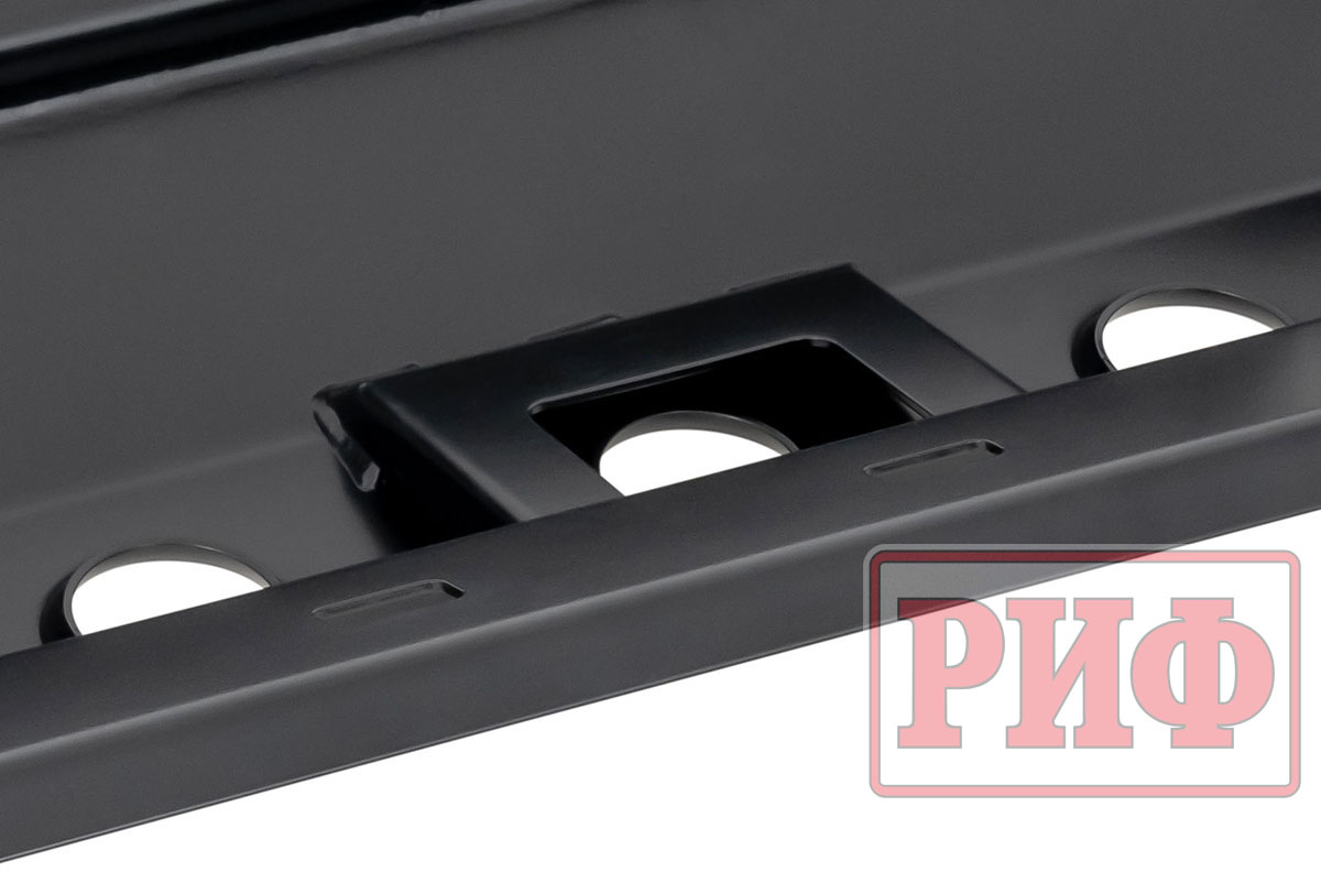 Бампер РИФ силовой передний/защита штатного бампера Lada Niva Travel с защитой радиатора