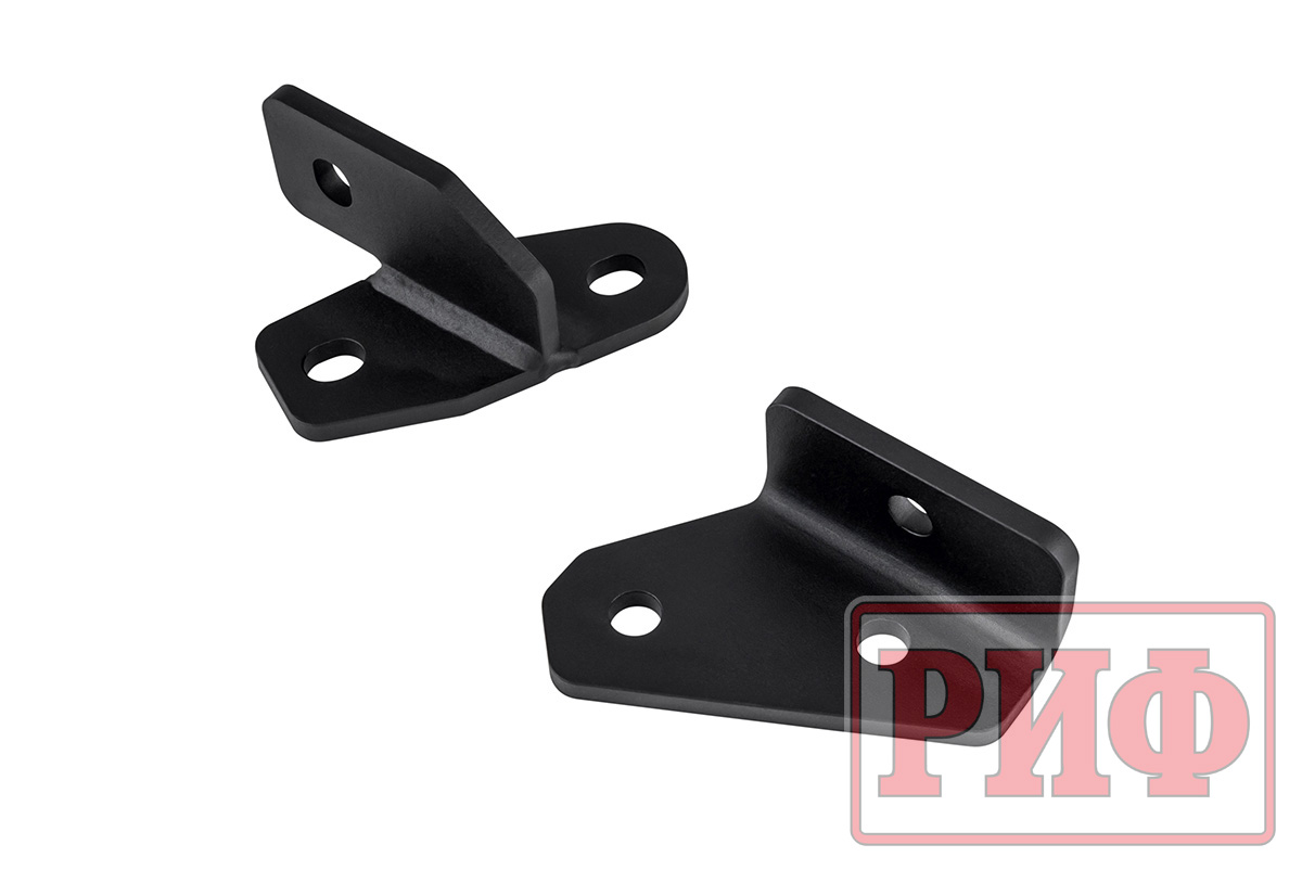 Бампер РИФ силовой задний Great Wall Poer с квадратом под фаркоп и фонарями
