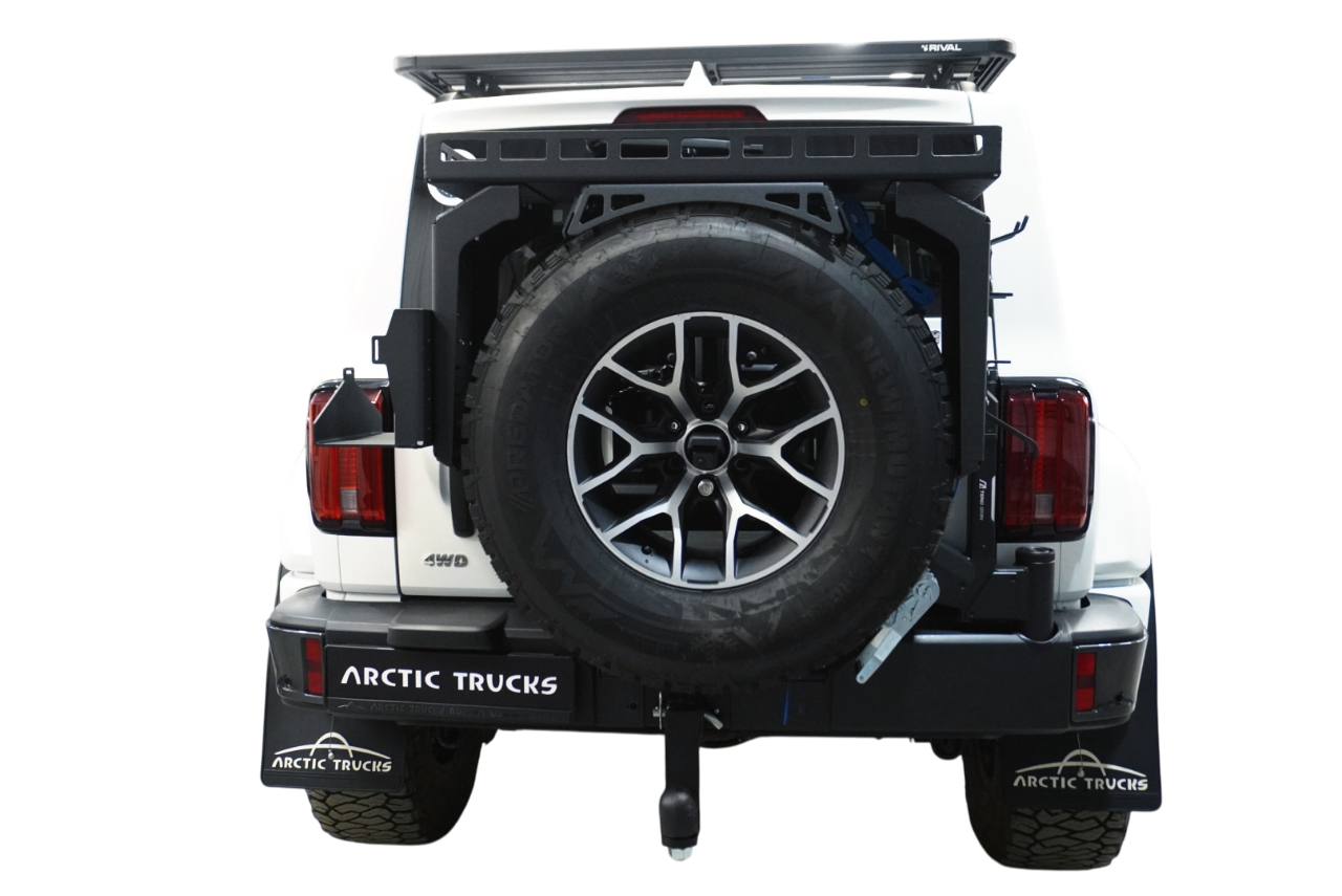 комплект Extreme на запасное колесо: площадки, упор, кронштейны