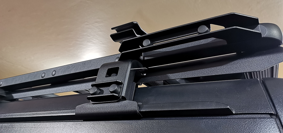 Ручки к алюминиевому багажнику (платформе) РИФ (к-т 2 шт.)