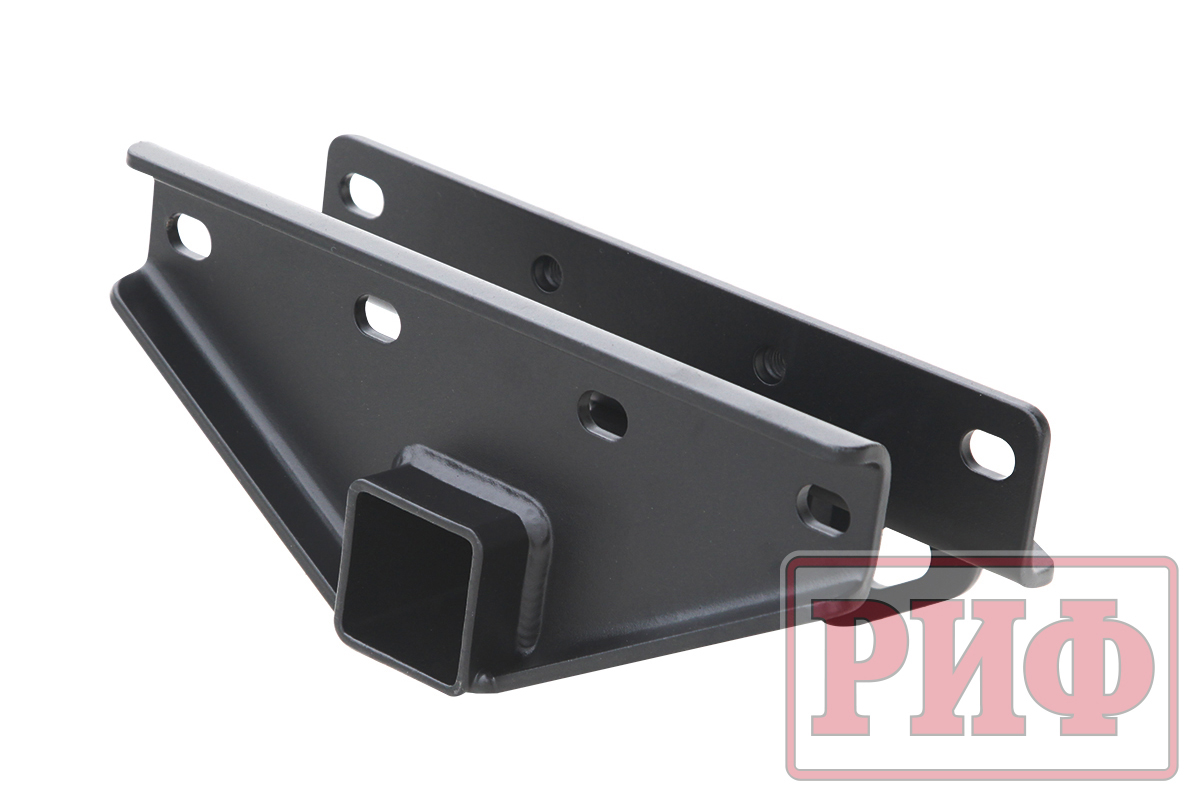 Бампер РИФ задний Jeep Wrangler JK 2006+ с квадратом под фаркоп и фонарями, стандарт