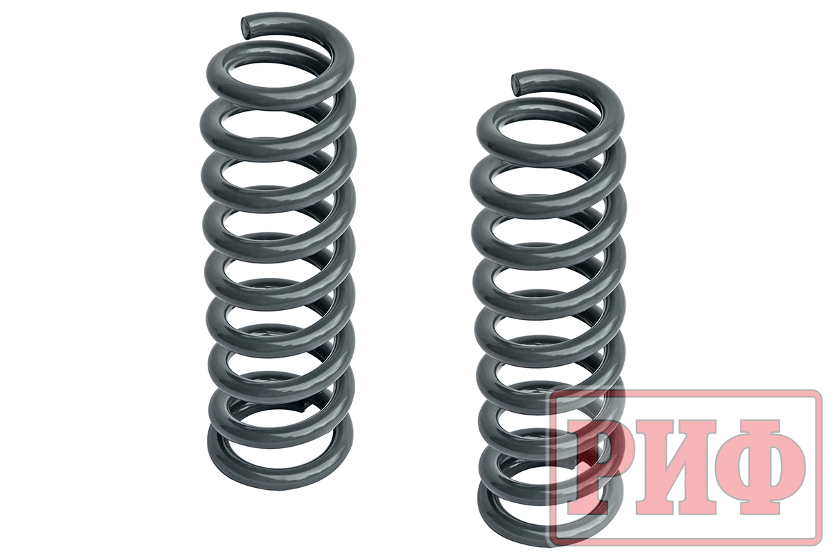 Пружины РИФ передние Toyota Land Cruiser Prado 90/95 нагрузка +100 кг, лифт 2