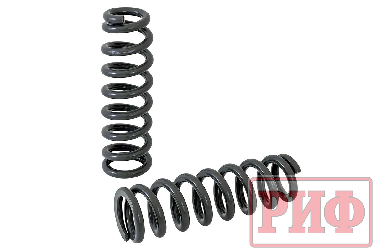 Пружины РИФ передние Toyota Land Cruiser Prado 150 дизель +50-100 кг, лифт 45 мм