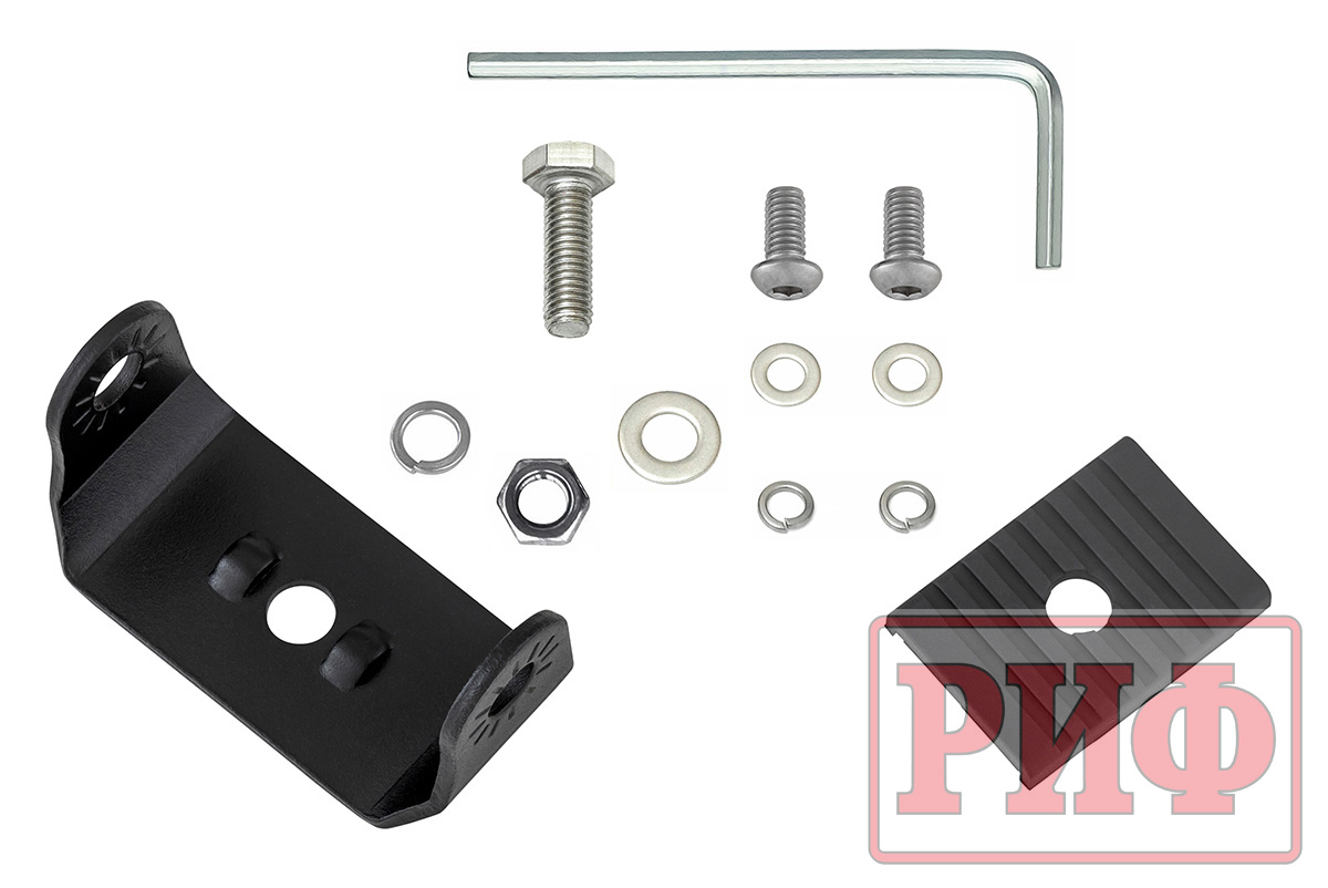 Светодиодная фара рабочего света РИФ 112x112x50 мм 90W LED