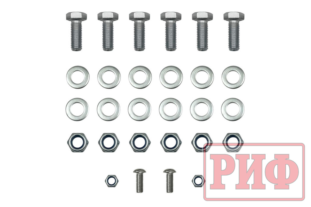 Площадка РИФ под лебёдку в штатный бампер Nissan Patrol Y62 2010+