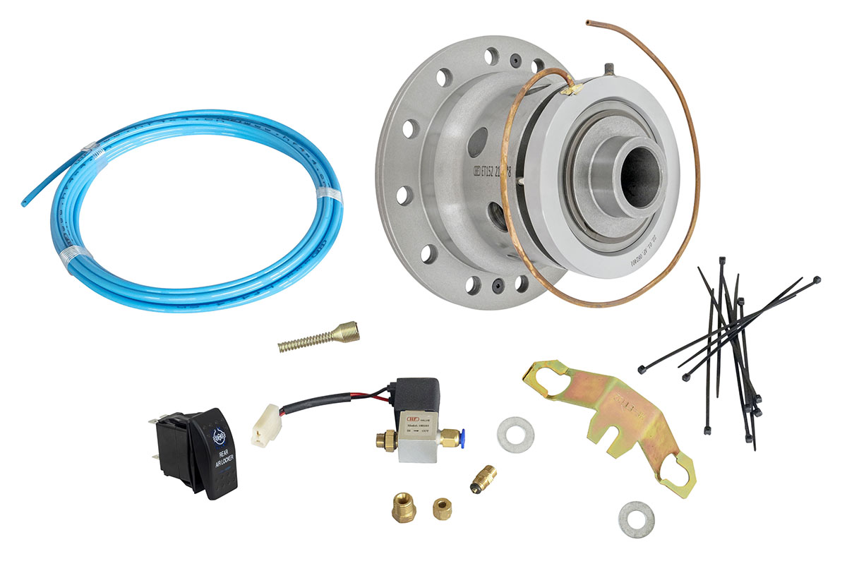 Блокировка заднего дифференциала HF пневматическая (без компрессора) для Toyota Land Cruiser 78,79, 100, 105, 200, Tundra, LX470, LX570 9,5"