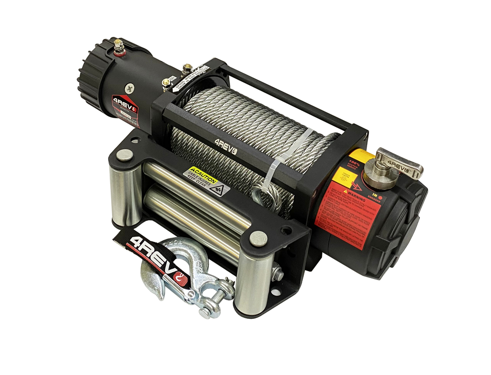 Лебедка автомобильная 4revo SRX 18000 24V со стальным тросом