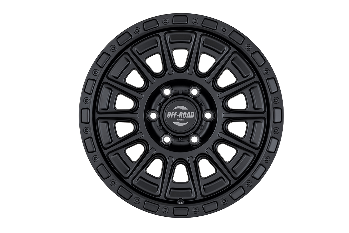 Диск литой черный матовый 6x139,7 8,5xR18 d110,5 ET+18 (продаются по 4 шт.)