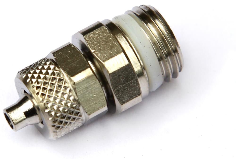 Соединение 6/4-1/4 под гибкую трубку с упл.кольцом