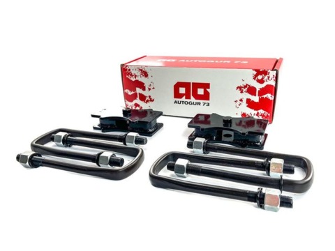 Комплект для Лифта подвески (Рессора-Мост) УАЗ Хантер, Патриот (30 мм) со сдвигом моста