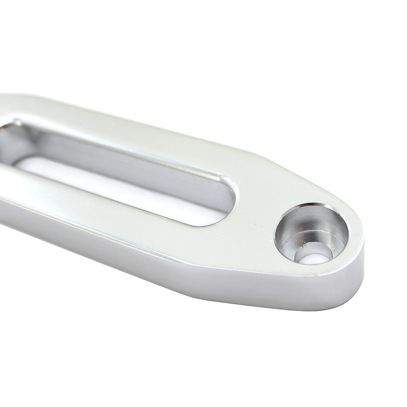 Клюз алюминиевый TR (под синтетический трос) к лебедкам 2000-3000 lbs  (крепежный размер 122 мм)