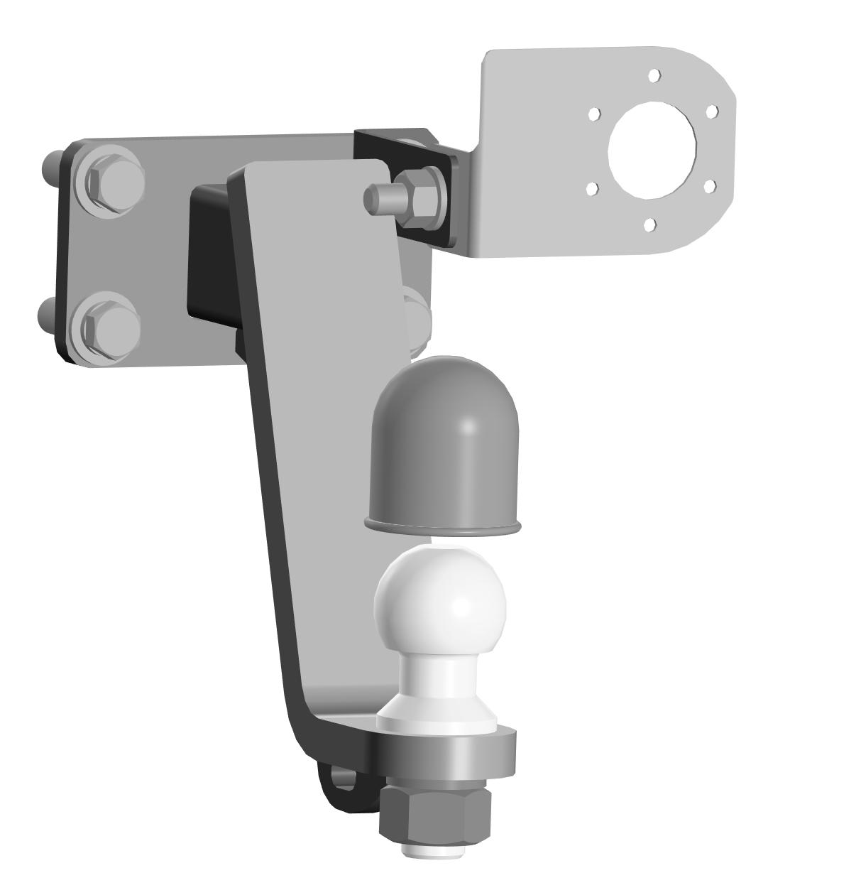 Фаркоп ORIS Tank 300 (2023 - ), шар E, 2500/120 кг 