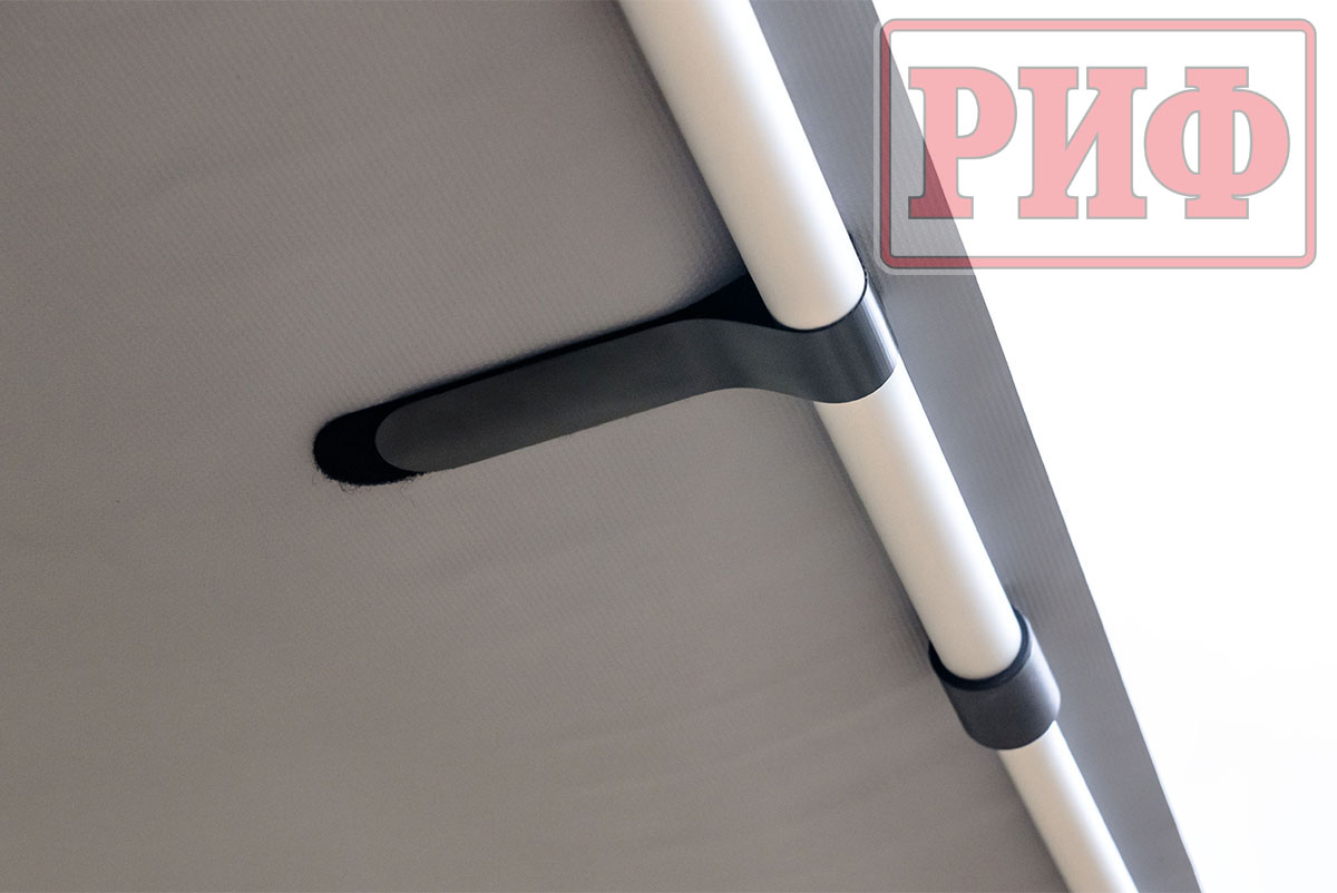 Маркиза автомобильная РИФ 2,13х2,5 м полуавтомат (винил) темно-серая