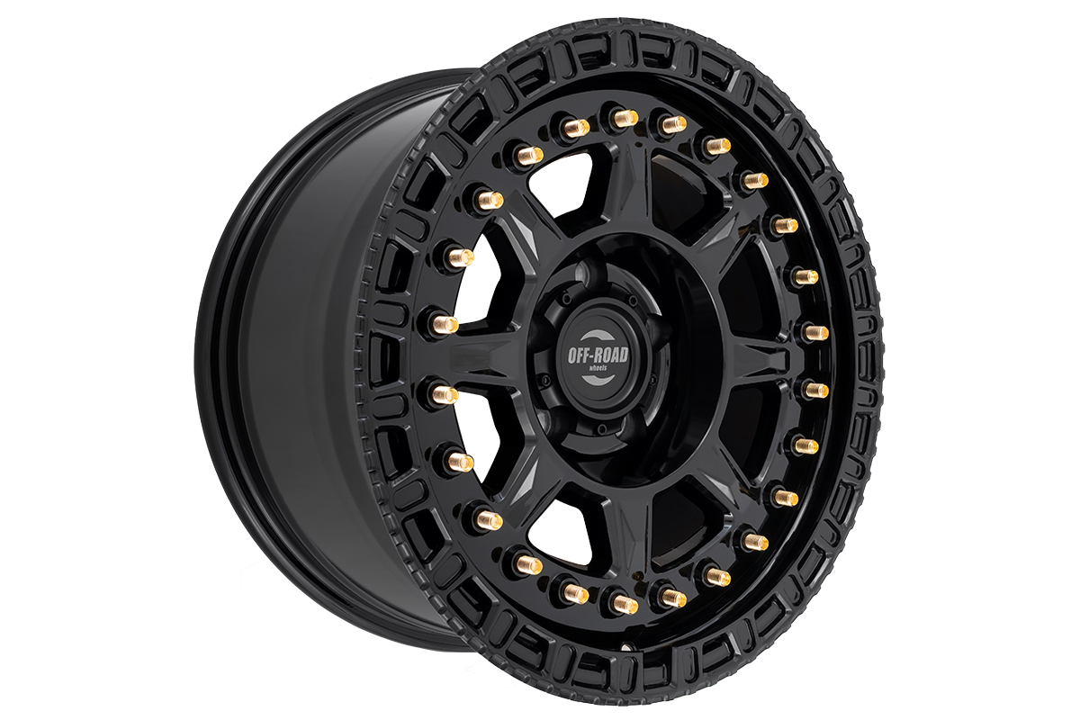 Диск JEEP литой черный глянцевый 5x127 8,5xR18 d71,6 ET-0 (продаются по 4 шт.)