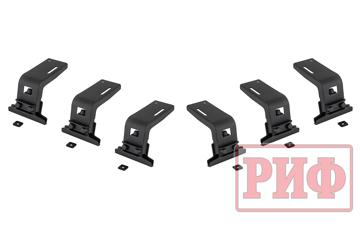 Багажник экспедиционный (платформа) алюминиевый РИФ 1350x1690 мм для Jeep Wrangler JL 2018+ (с крепежом)