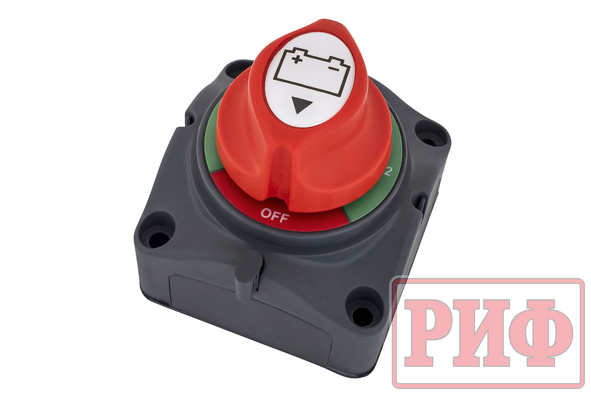 Коммутатор двух аккумуляторов РИФ 12-48В 275А