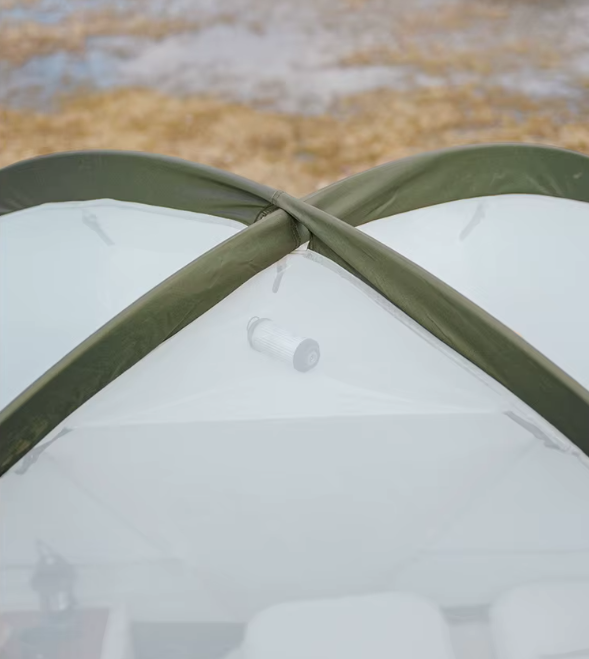 Палатка Naturehike KOTA 4, 4-местная, алюминиевый каркас, олива