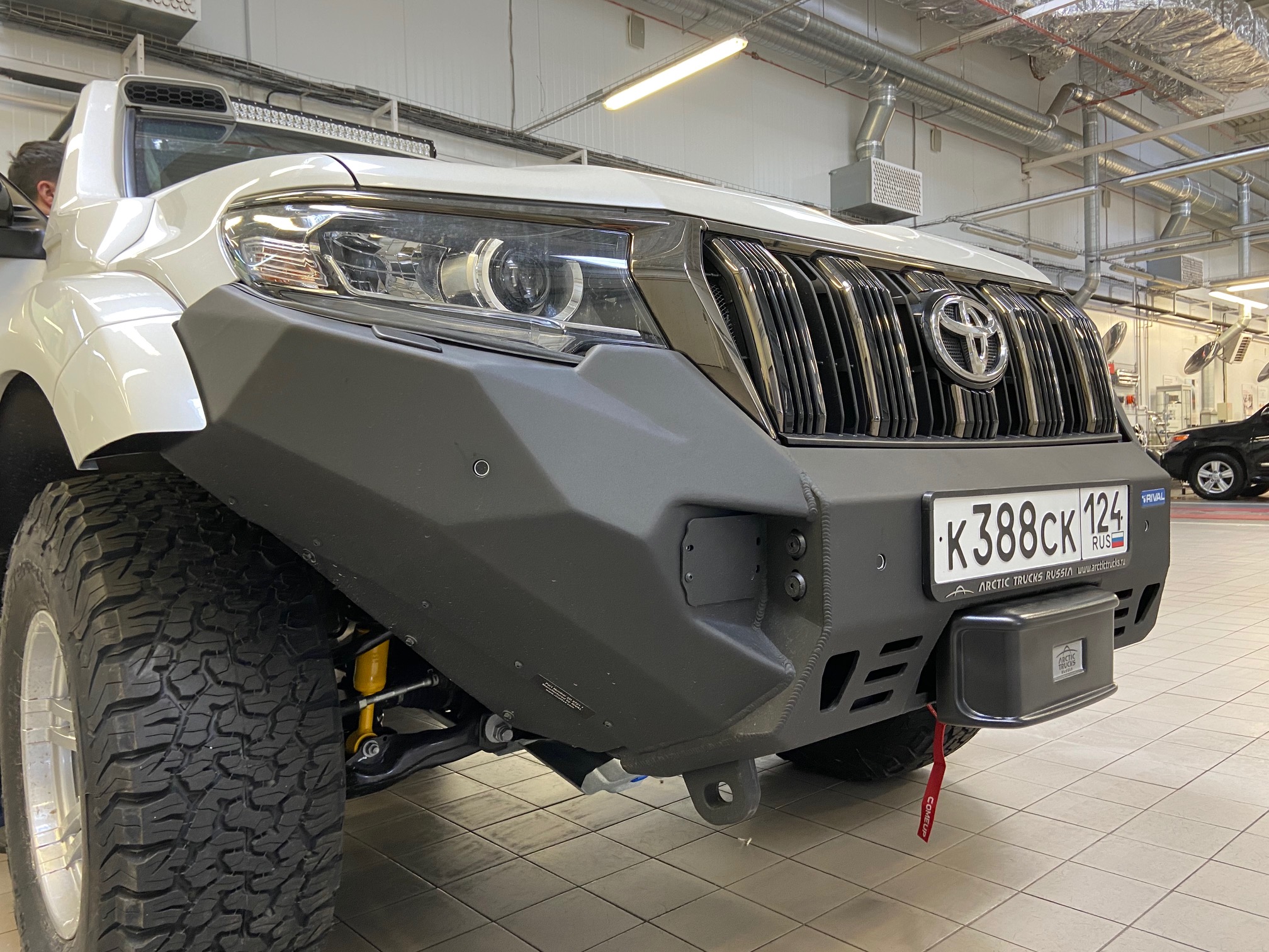 Бампер передний LC150 (2017-) BLACK