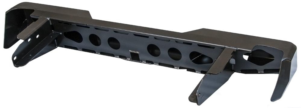 Бампер задний с квадратом под фаркоп для Nissan NP300 кузов 1385 мм. РИФ