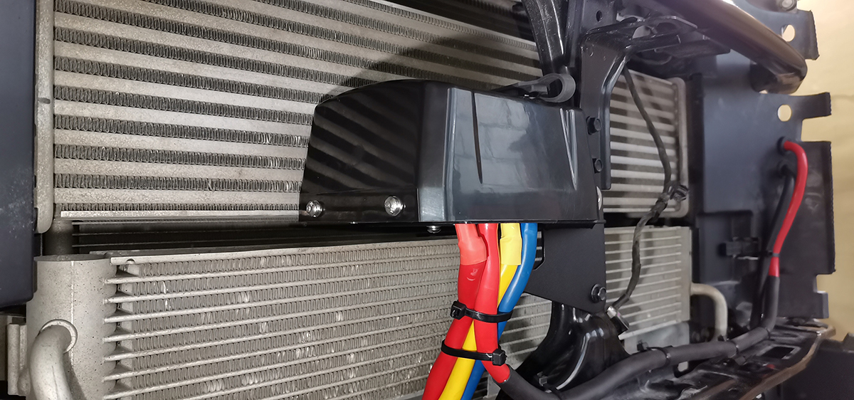 Площадка РИФ под лебёдку в штатный бампер Haval H9 2024+