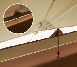 Палатка Naturehike Village 17, 4-местная, автоматическая, алюминиевый каркас, коричневая