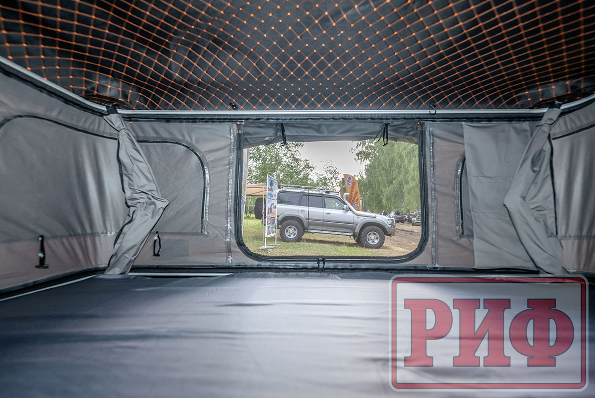 Палатка на крышу автомобиля РИФ 220х135 см
