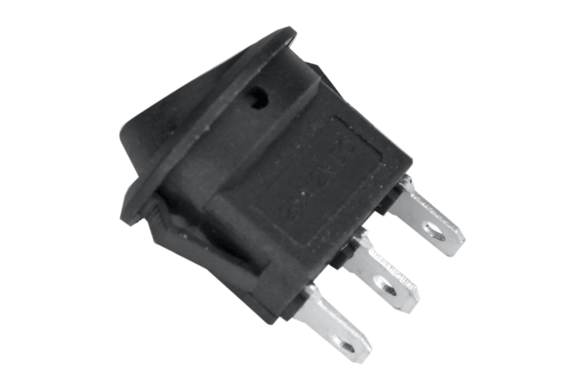 Переключатель ВКЛ/ВЫКЛ, красный, круглый