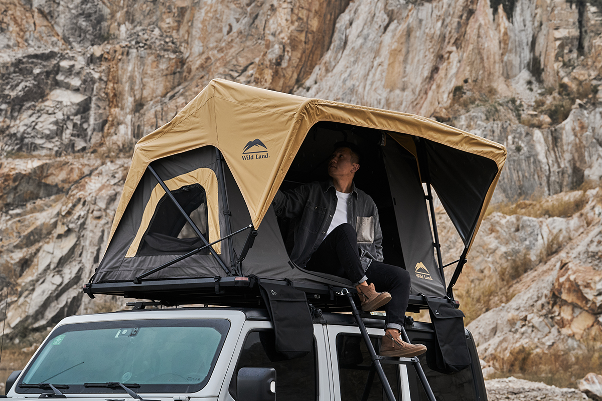 Палатка на крышу автомобиля Wild Land Normandy Auto 120 pro