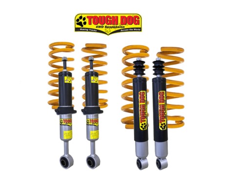 Лифт-комплект Tough Dog для Toyota Land Cruiser 300,  (Перед нагрузка к ПСМ 50 кг лифт 40мм, зад постоянна нагрузка к ПСМ  300 кг лифт 35 мм)