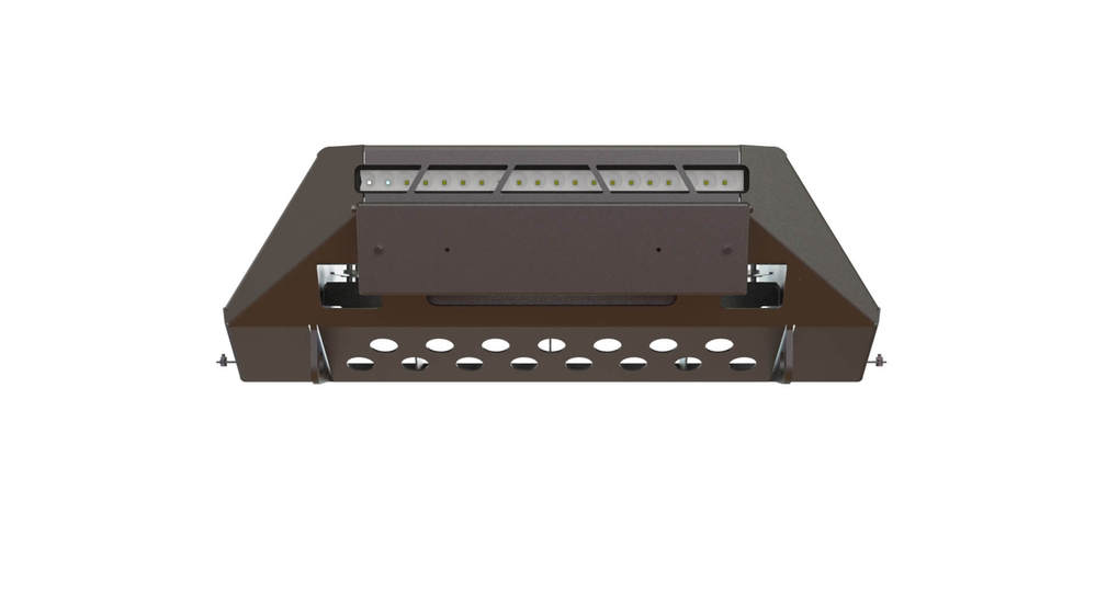 Мини силовой бампер (площадка под лебедку) Уаз Патриот 2015-