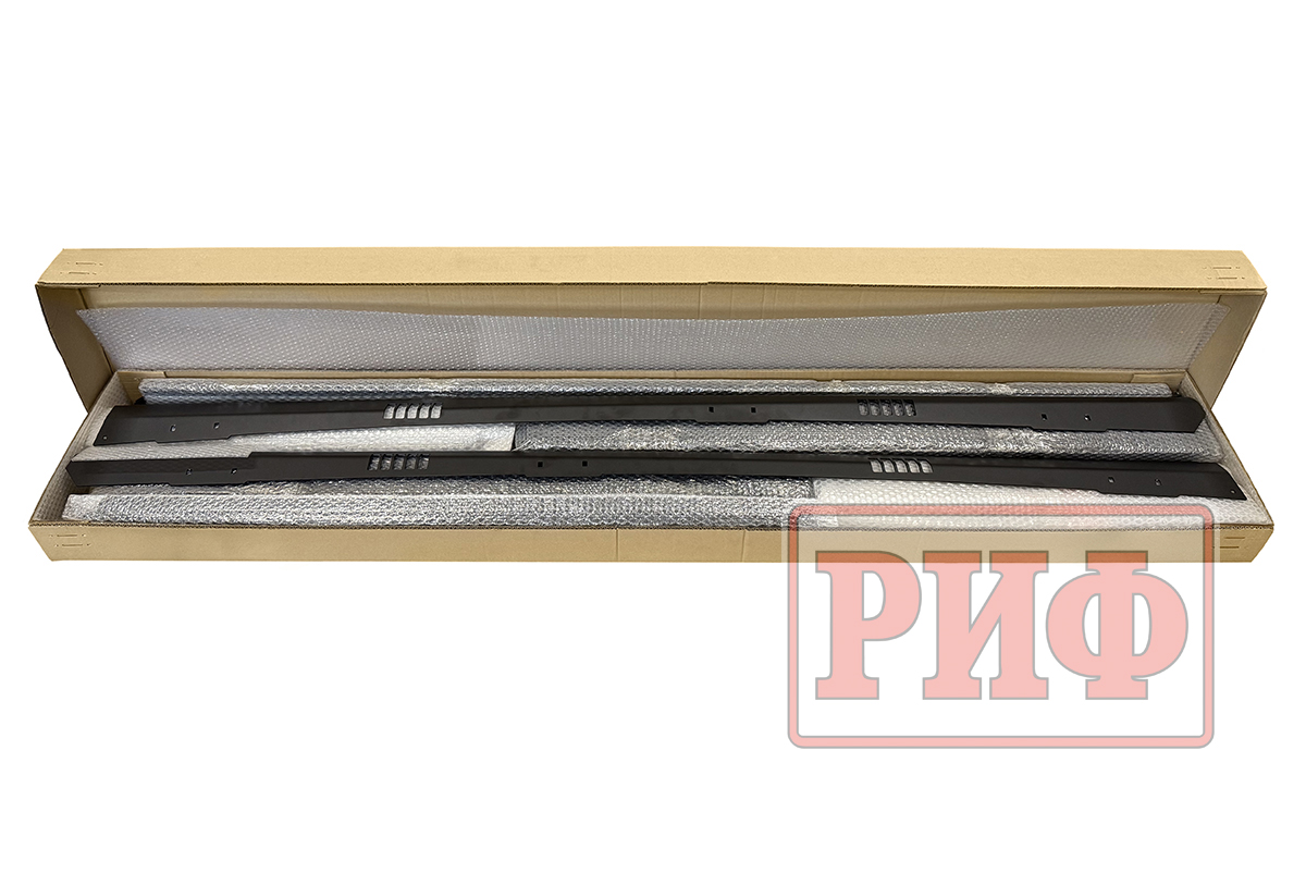 Багажник экспедиционный (платформа) алюминиевый РИФ 1300x2080 мм для Nissan Patrol Y62 (с крепежом)