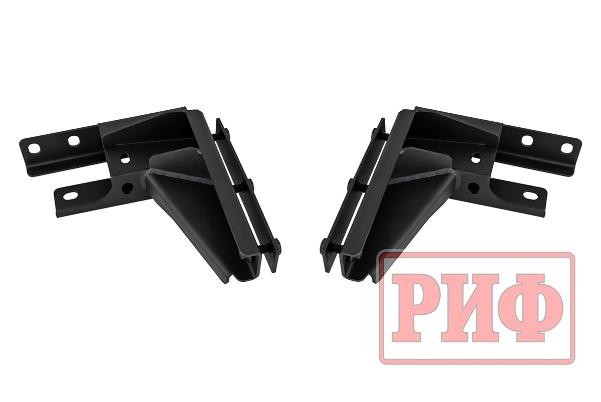 Бампер РИФ передний Toyota LC105 с доп. фарами без кенгурина