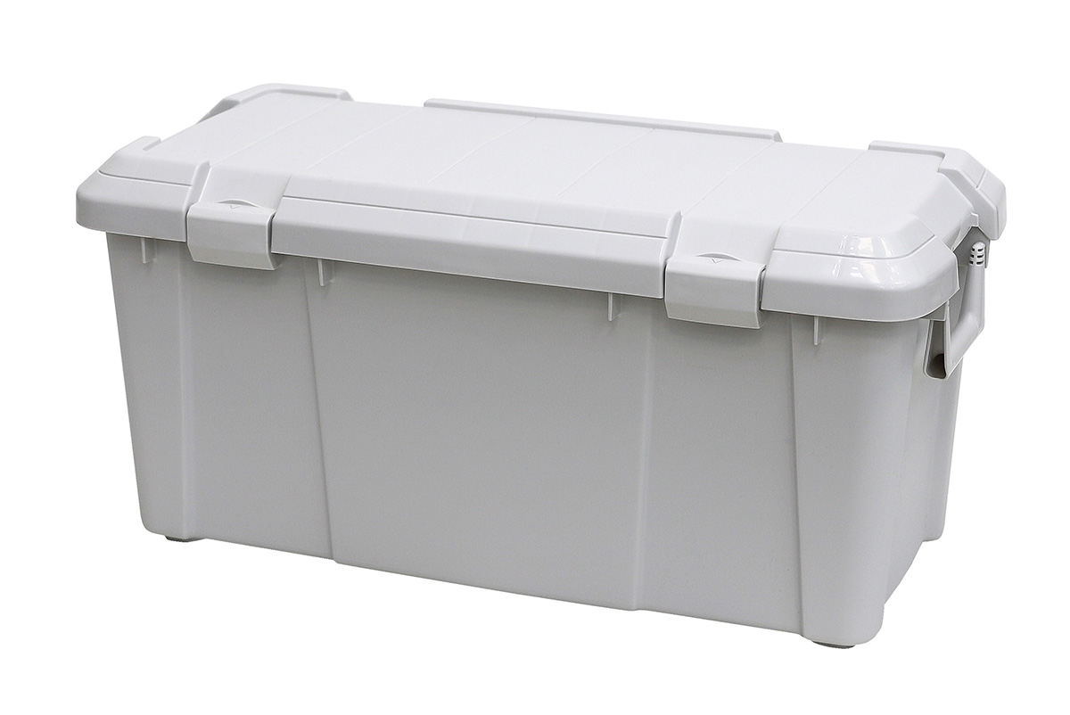Ящик экспедиционный IRIS HD BOX SOLID CONTAINER SC800D серый, 64 литра 80x38x38 см.