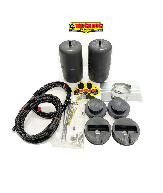 Пневмобаллоны в пружины Tough Dog для Mitsubishi Pajero 3/4  (Лифт 40мм)