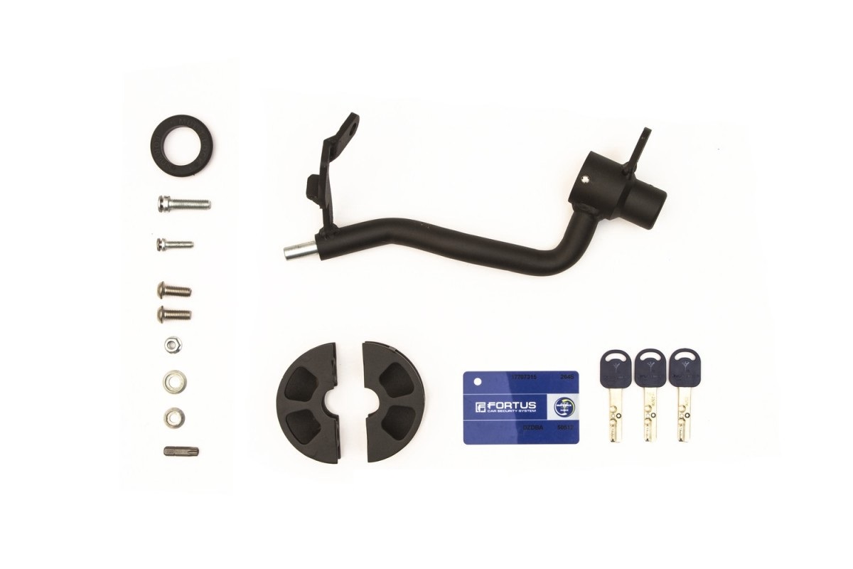 Бесштыревой замок на рулевой вал РВ 2452 )Toyota Fortuner/Hilux (2017 - )