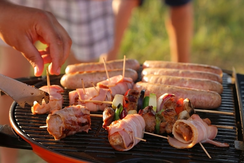 Гриль газовый O-GRILL 500MT bicolor черный-золото, с термометром (в комплекте адаптер тип А)