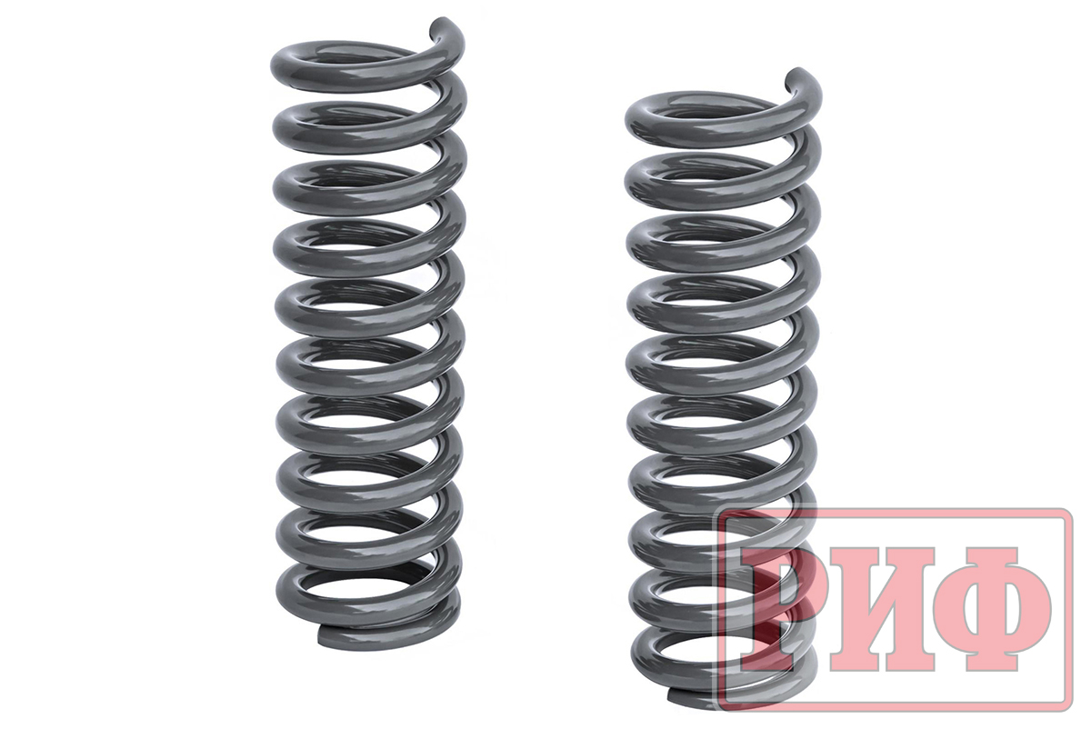 Пружины РИФ передние Nissan Navara D40/Pathfinder R51 +100 кг лифт 2