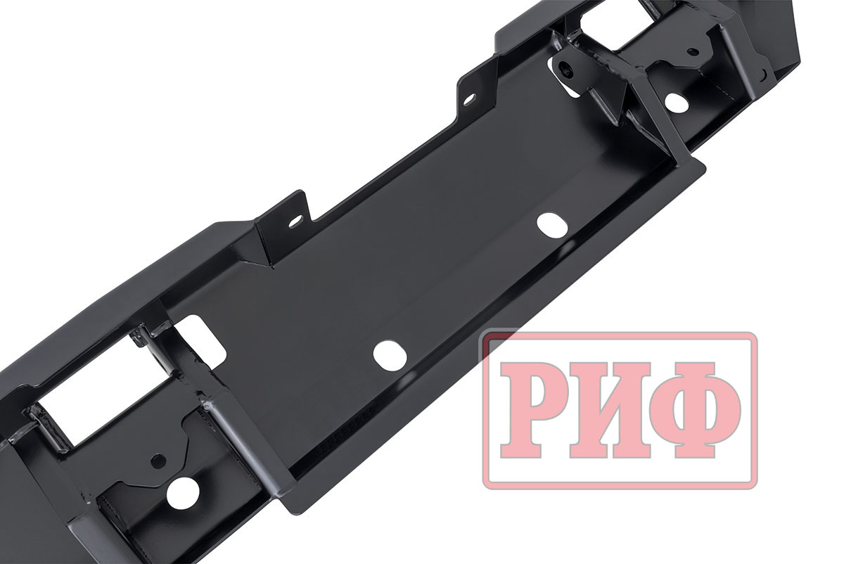 Бампер РИФ силовой передний Mitsubishi Pajero Sport 2021+ под площадку для лебедки