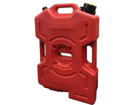 Канистра Экстрим Квадро 10л модульная красная